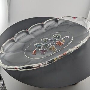 MIKASA Fine clear crystal Oval
Serving dish Appetizers Serveware Contemporary